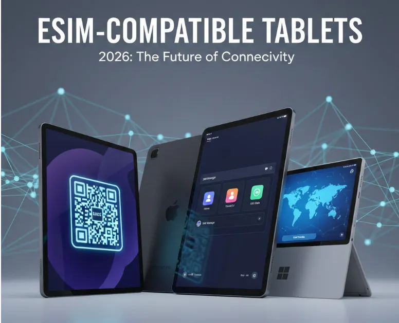 eSIM-Compatible Tablets 2026: iPads, Android & Windows Full List, Set Up & Activate, Top Budget Picks