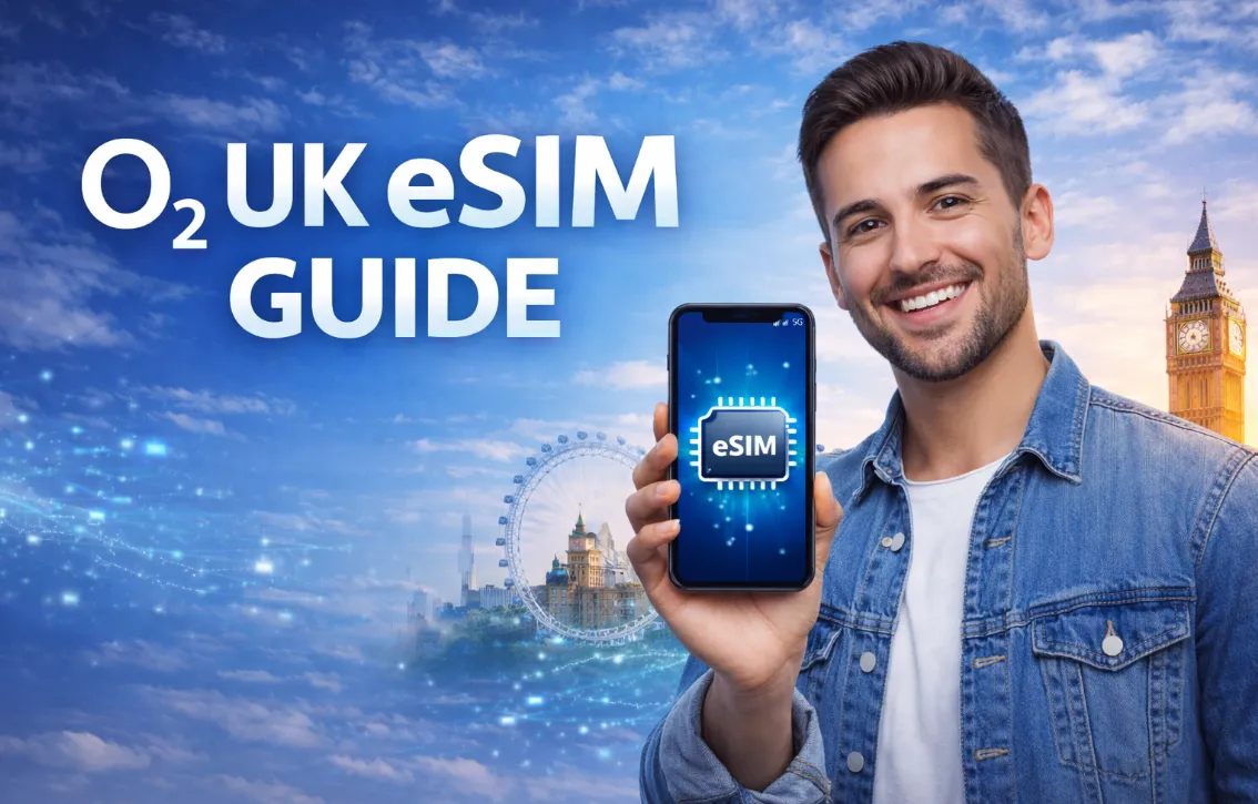 O2 UK eSIM Guide 2026: How to Buy, Activate, Transfer & Best Plans