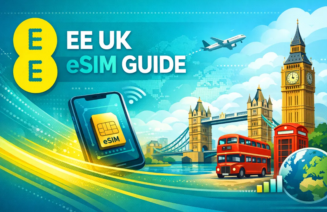 EE UK eSIM Guide 2026: How to Buy, Activate, Transfer & Best Prepaid Plans