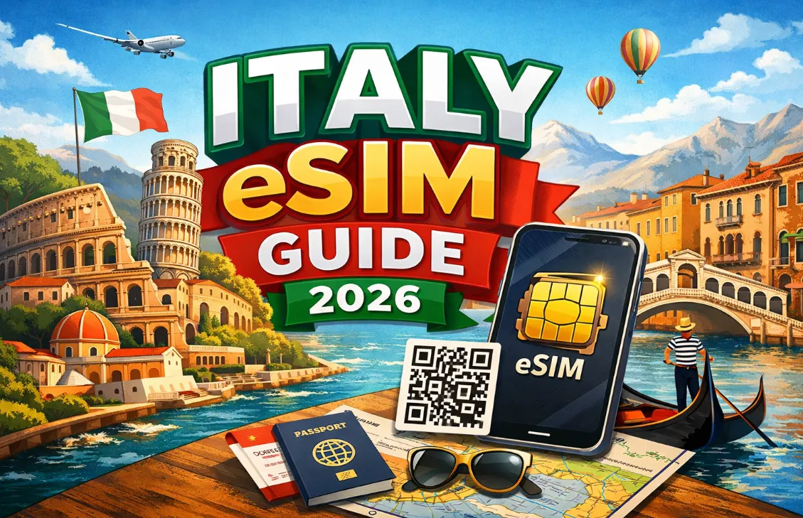 Italy eSIM Guide 2026: How to Buy, Activate, Get a Local Number & Best Plans for Tourists