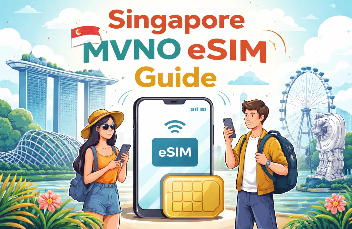 Singapore MVNO eSIM Guide 2026: x Best Plans for Massive Data & Roaming at Low Prices