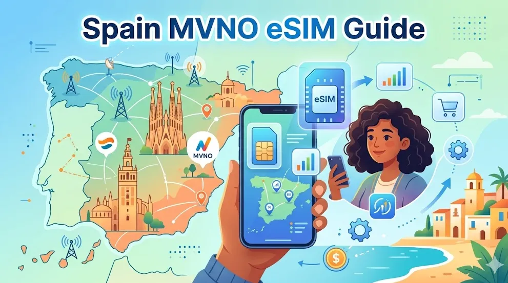 Spain MVNO eSIM Guide 2026: 5 Best High-Data Plans Under €15