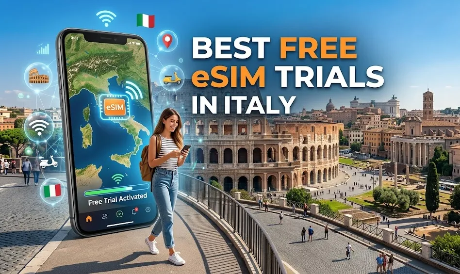 4 Best Free eSIM Trials in Italy (2026): Comparison, Setup & Activation Tips