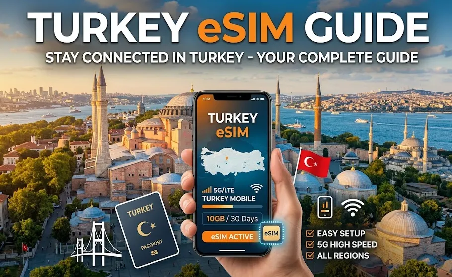 Turkey eSIM Guide 2026: Set Up, Best Plans for Tourists & Avoiding the "eSIM Ban"