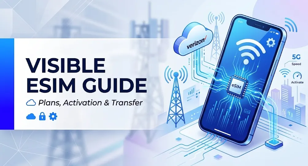 Visible eSIM Guide 2026: $20 Unlimited Plans, Activation, Compatibility & Transfer